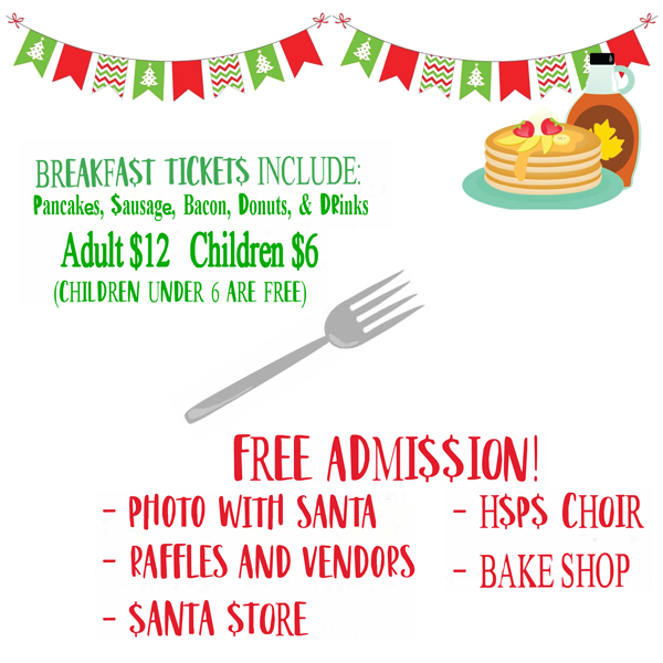 Breakfast with Santa! details