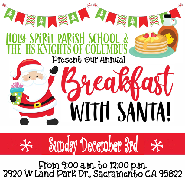 Breakfast with Santa!