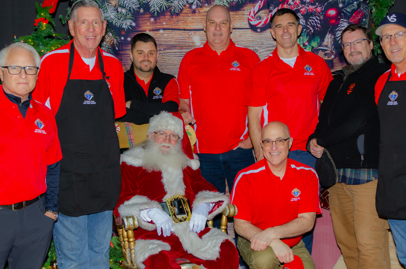 Breakfast with Santa! volunteers