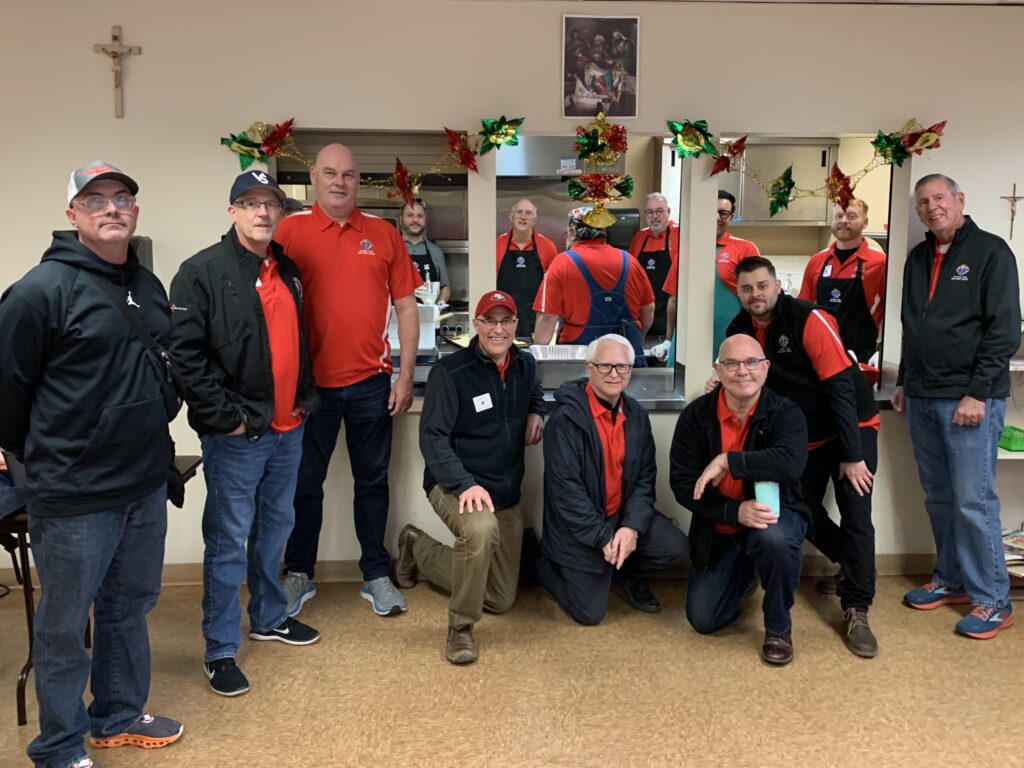 Breakfast with Santa! volunteers