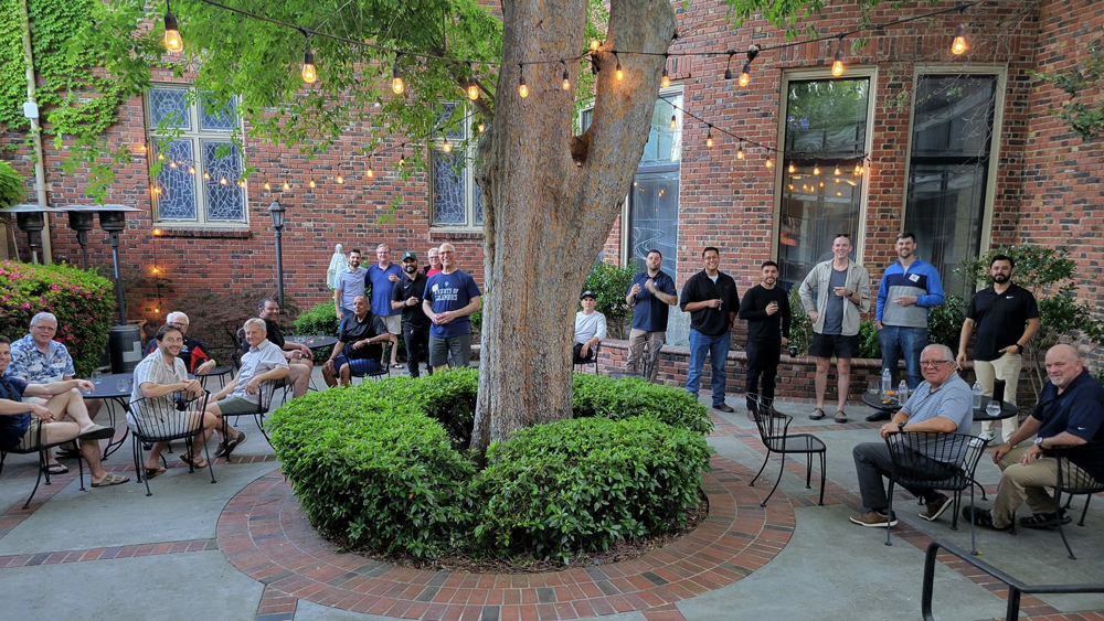 Cigars & Scotch guests