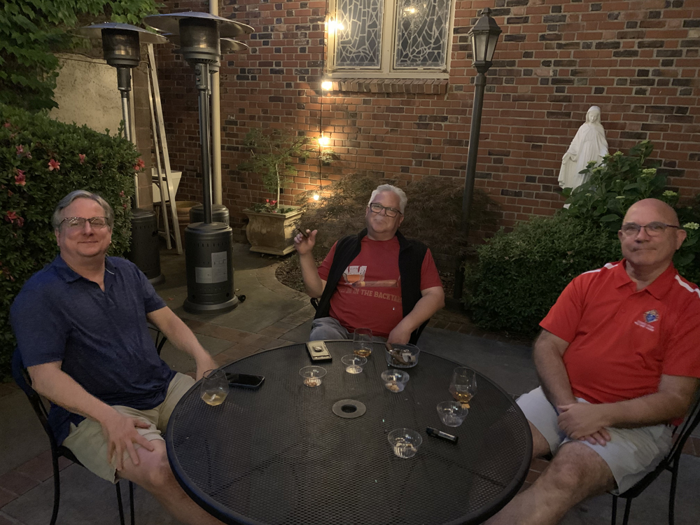 Cigars & Scotch guests