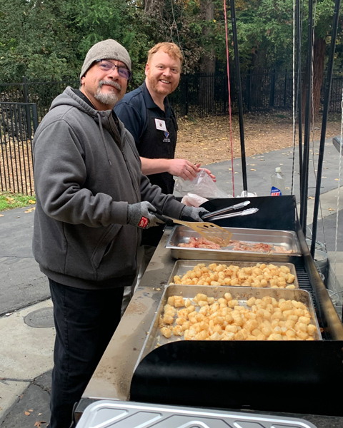 Cooking on the Griddle - 2025 Breakfast with Santa